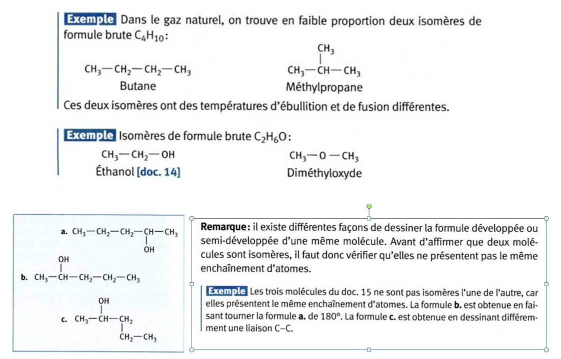Formule développée